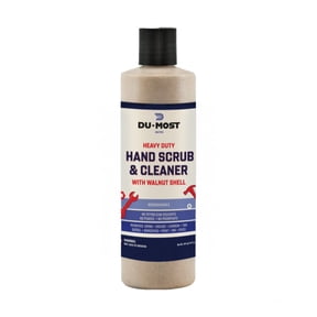 DU-MOST Hand Scrub & Hand Cleaner with Walnut Shell, Gentle on Skins, Mild Citrus Scent, 16 fl oz