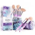thumbnail image 1 of DUAIU Makeup Brushes 15pcs Premium Synthetic Bristles Crystal Handle Set Kabuki Foundation Brush Face Lip Eye Makeup Brush Sets Professional with Starry Gift Box（Pink), 1 of 7