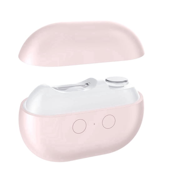 DUAIU Smart Nail Clipper,Multi-Function Electric Nail Clippers, Cut and Polish Nails in One Piece, Total Nail Care (Pink)