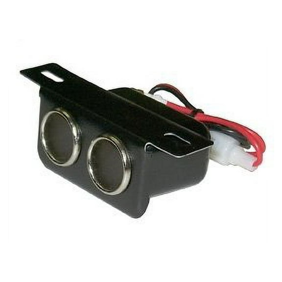 DUAL CIGARETTE LIGHTER SOCKET UNDER DASH MOUNT