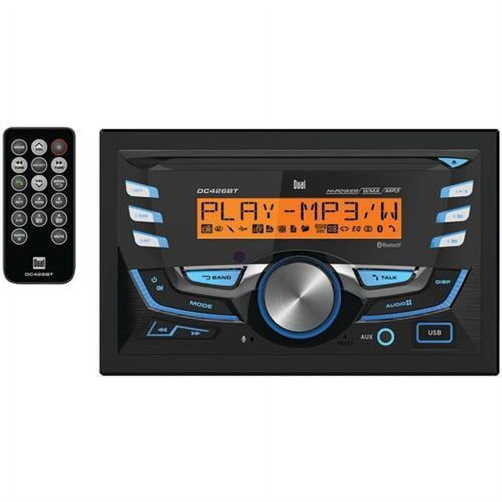 Dual Electronics Double Din Car Stereo: CD Player, Bluetooth, Hands Free  Calling, High-Power Sound DC426BT - Advance Auto Parts