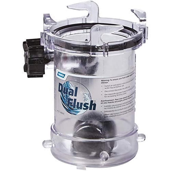 DUAL FLUSH, RV CLEANING SYSTEM