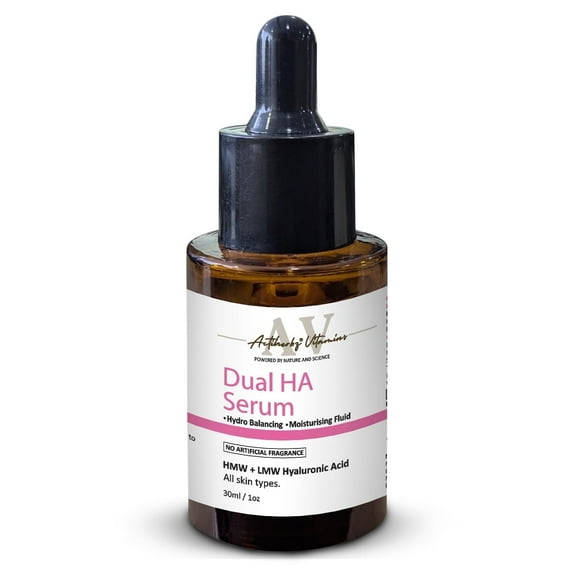 DUAL Hyaluronic Acid Face Serum For Plump Skin, Hydrating Face Serum For Fine lines - 30 ml