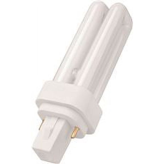 MONUMENT DUAL TUBE COMPACT FLUORESCENT LAMP, 9 WATTS, 2700K, 82 CRI, G23-2 BASE, ENERGY SAVING