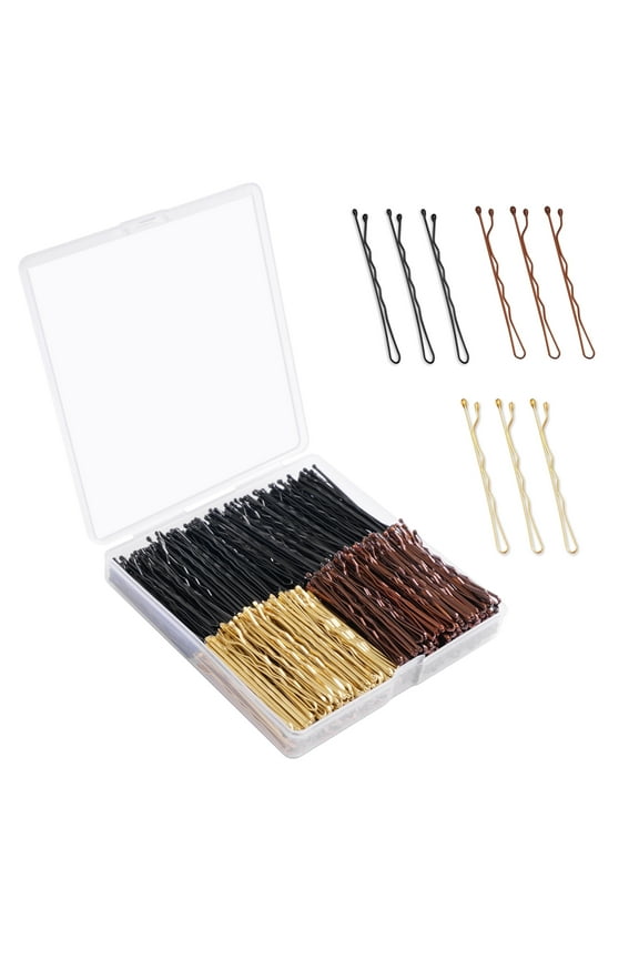 Bobby Pins, Multicolor, 360 ct