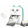 thumbnail image 1 of DUANJY Mini Photo Printer & Label Maker, Portable Wireless Pocket Printer for Instant Photos, Study Cards and Organizing, Compatible iOS & Android,Blue, 1 of 7