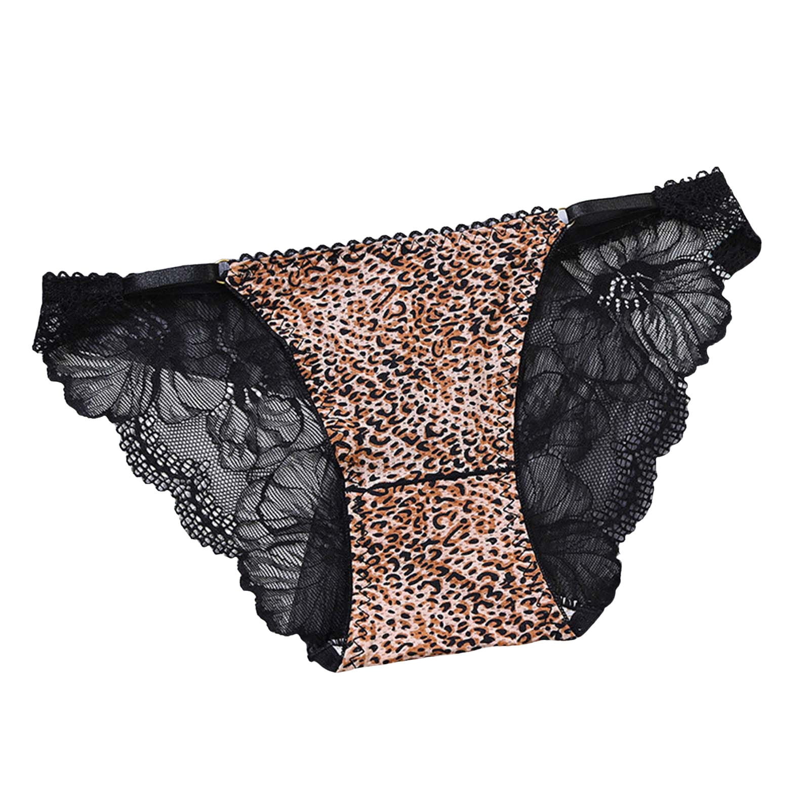 Seamless Leopard Print Panties Women's Emotional Tone Pure