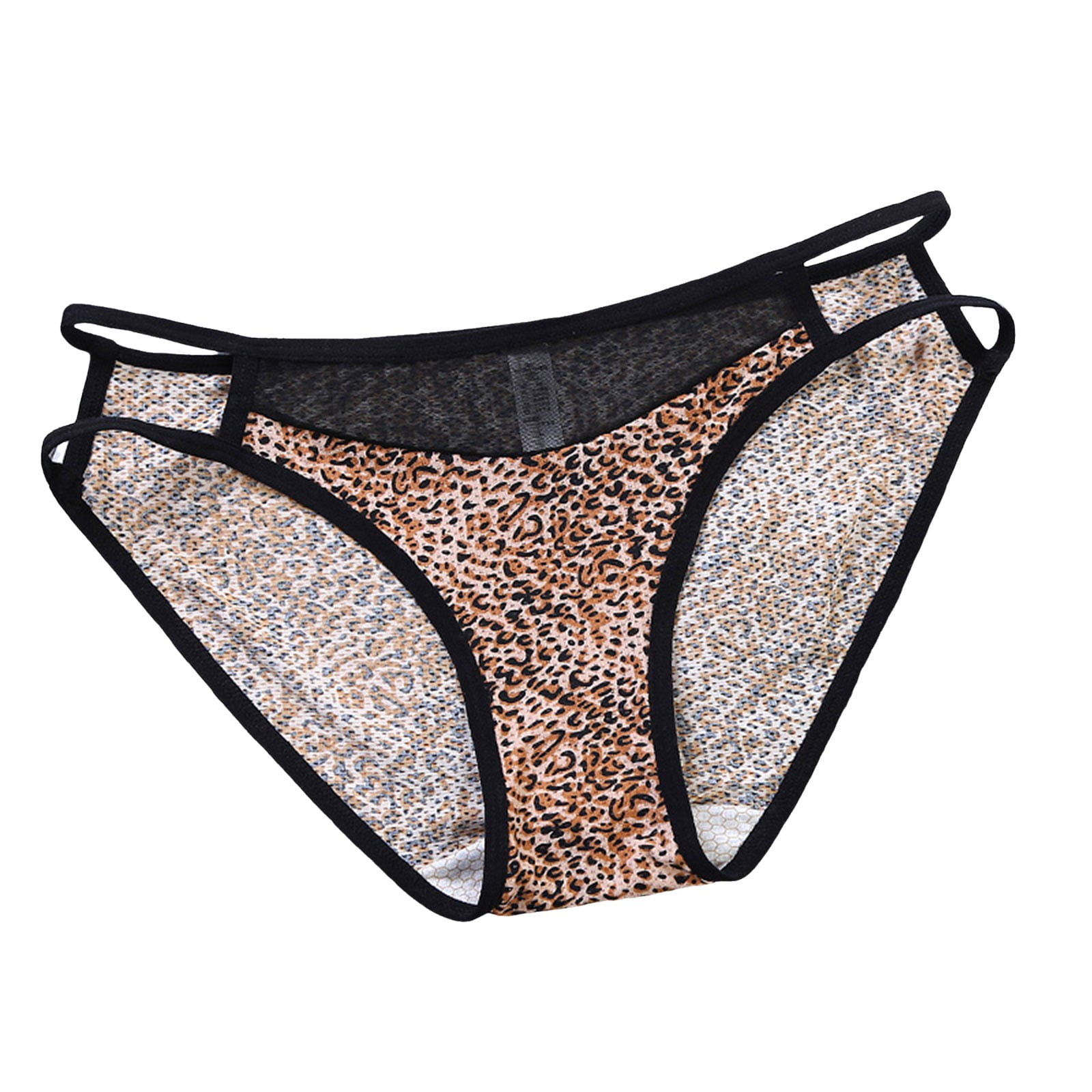Seamless Leopard Print Panties Women's Emotional Tone Pure
