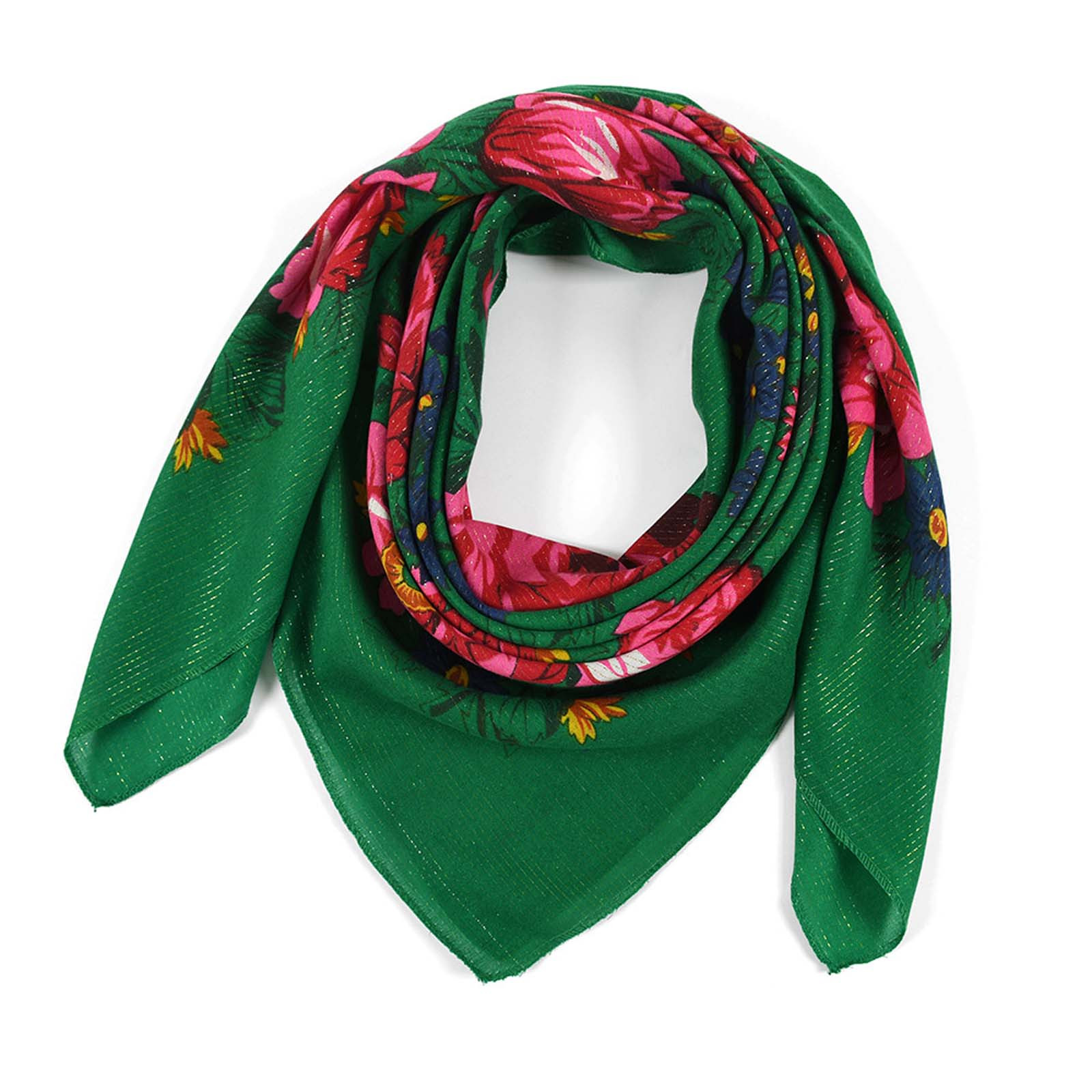 Women Fashion Bohemian Scarf Ethnic Style Tie Tassel Scarf