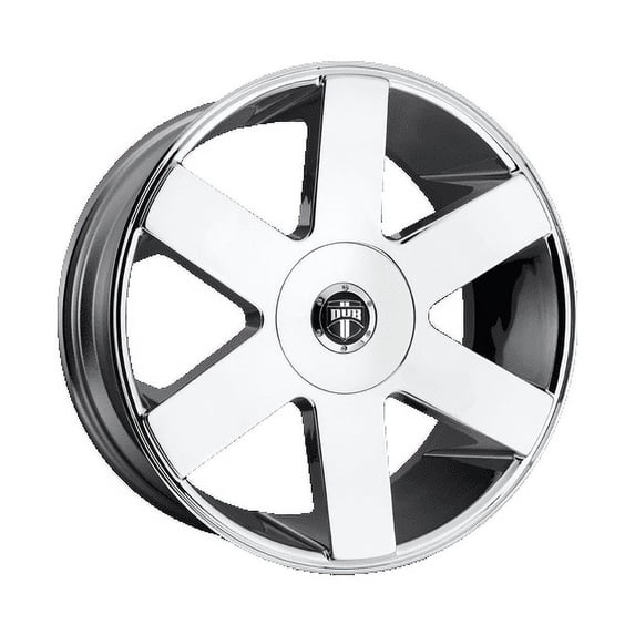 DUB 1PC Aluminum Rim S115 BALLER 24X9in Chrome Plated Finish, S115249021+15