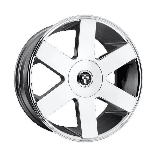 DUB 1PC Aluminum Rim S115 BALLER 24X9in Chrome Plated Finish ...