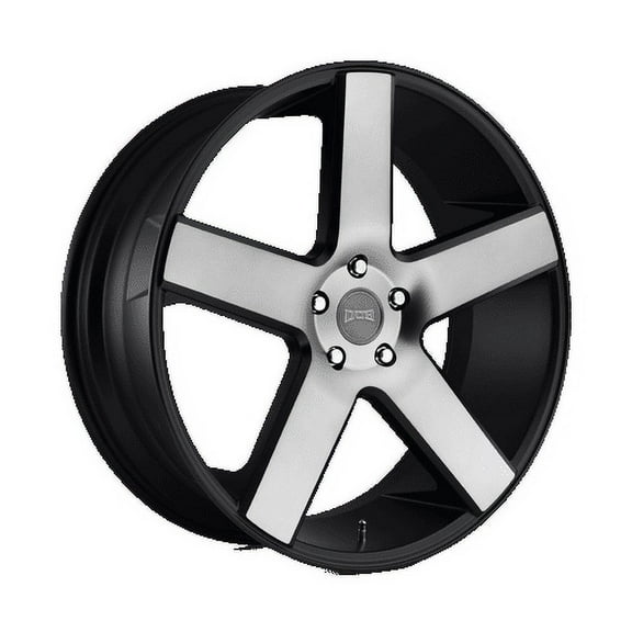 DUB 1PC Aluminum Rim S116 BALLER 22X9in Matte Black Double Dark Tint Finish, S116229090+15