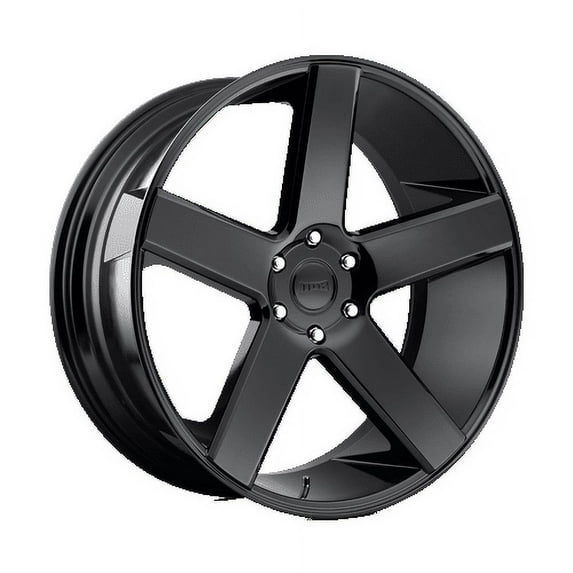 DUB 1PC Aluminum Rim S216 BALLER 22X9in Gloss Black Finish, S216229090+15