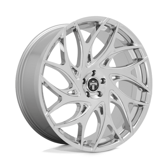 DUB 1PC Cast Aluminum Rim S258 22X9 5X120 CHROME 35MM, S258229021+35