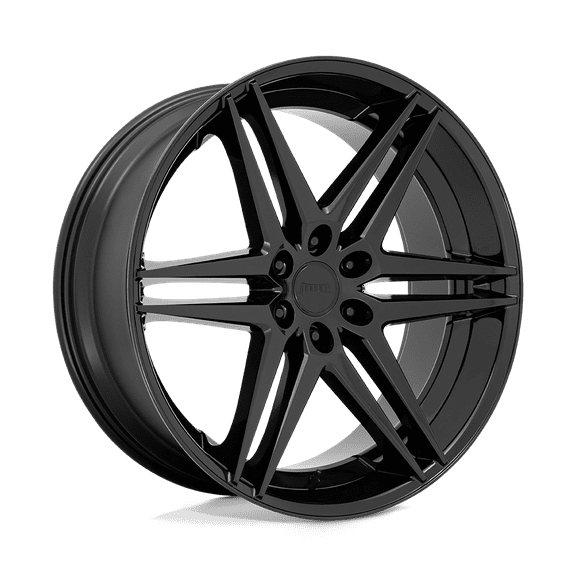 DUB 1PC Cast Aluminum Rim S268 26X10 6X135 G-BLK 30MM, S268260089+30