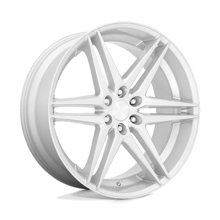 DUB 1PC Cast Aluminum Rim S270 26X10 6X5.5 SLV BRSH-FC 25MM, S270260084+25
