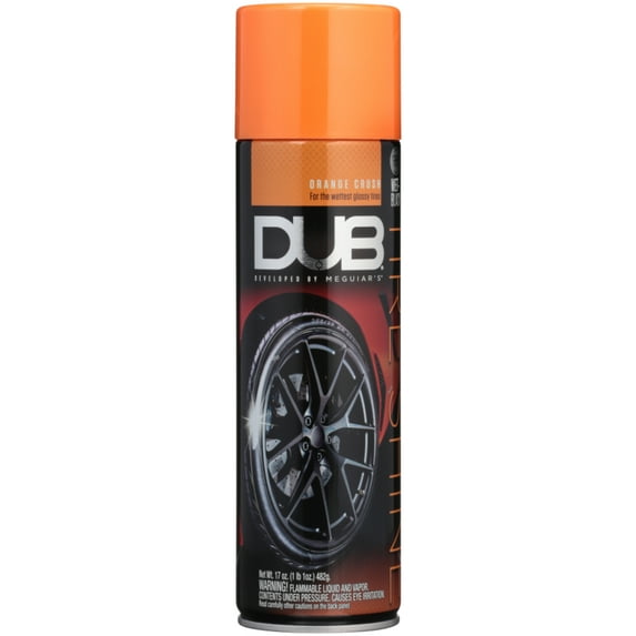 DUB® Orange Crush Wet-Black Tire Shine 17 oz. Can