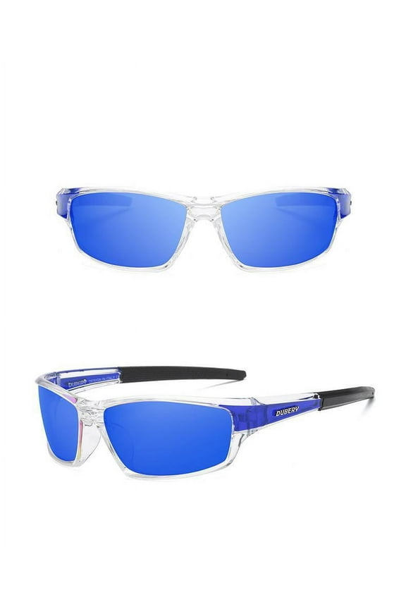 DUBERY New Retro Men Polarized Sunglasses Daily Leisure Travel Sports Men Sun Glasses Anti-Glare UV400 Outdoor Goggles D1