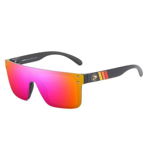 DUBERY Square Polarized Sport Sunglasses Men Women Fishing Driving Glasses UV400