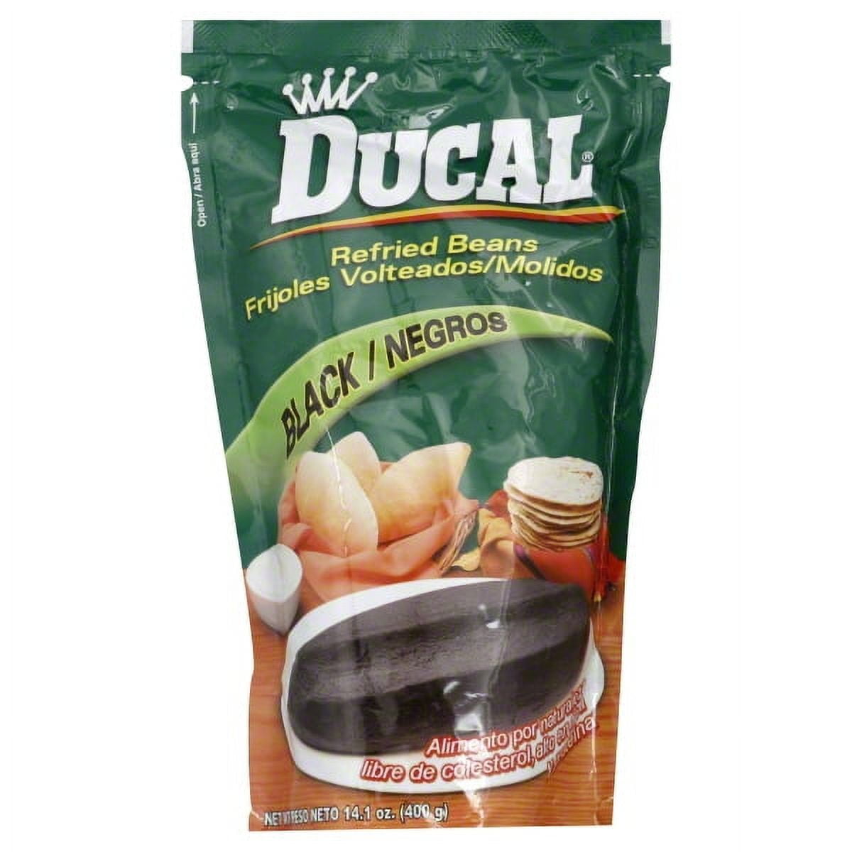 DUCAL Refried Beans Black 14.1 oz