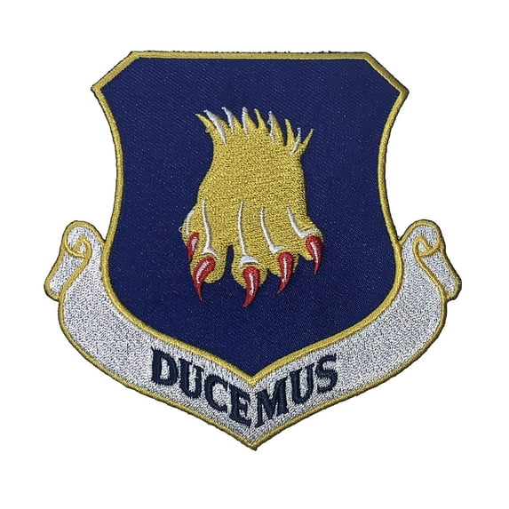 DUCEMUS 22nd Air Refueling Wing Patch – Plastic Backing