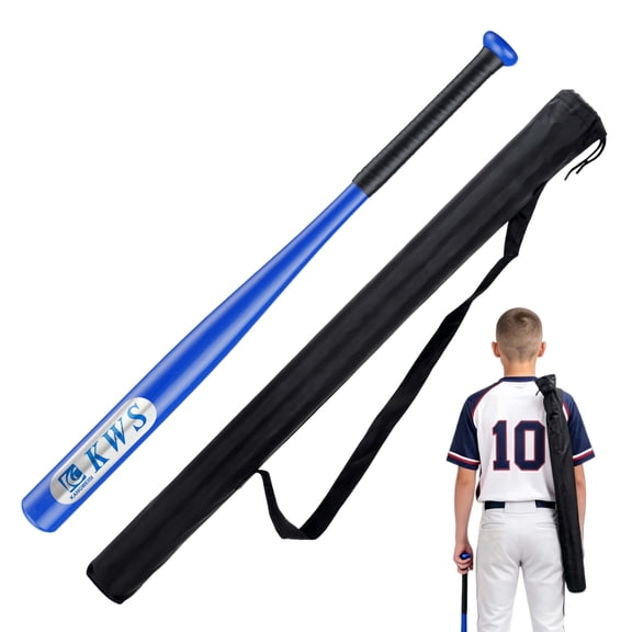 DUNCHATY 28" Weighted Baseball Bat Swing Trainer, Heavy Carbon Steel Overload Practice Bat, Vibration-Absorbing Anti-Slip Grip, Youth Teen