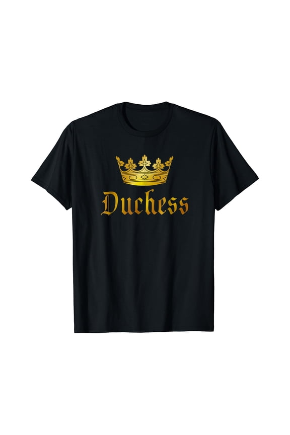 DUCHESS T-shirt Regal Crown Royalty Gift, Unisex T-Shirt