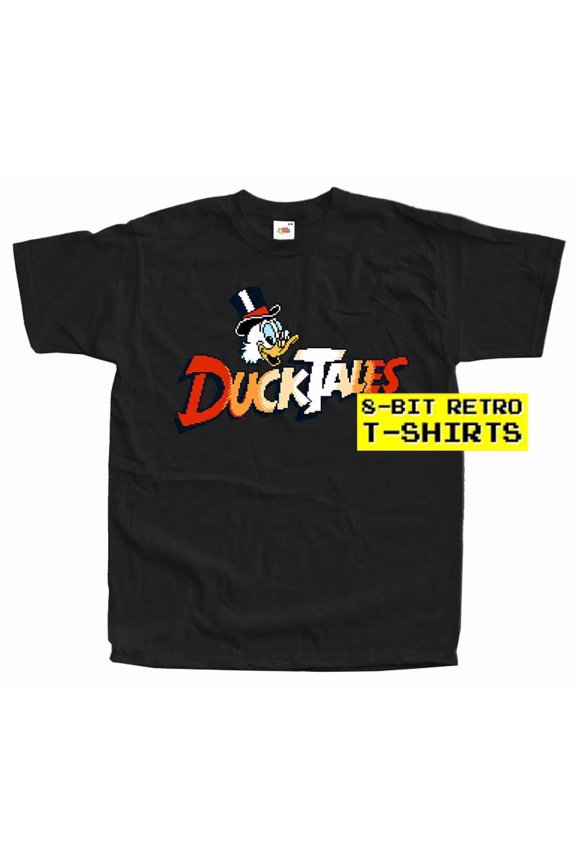 DUCK TALES LOGO GAME MEN T SHIRT All sizes S-5XL 100% COTTON | eBay
