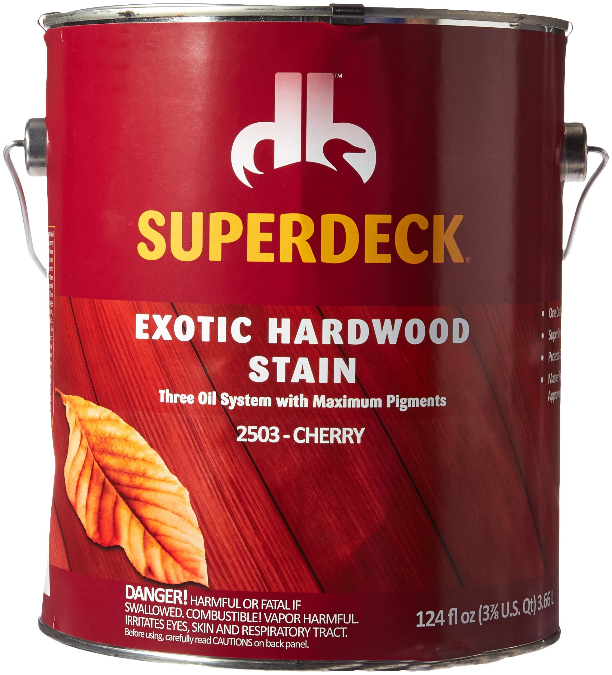 DUCKBACK Cherry Stain/Sealer, 4Gallons with Super Oil for