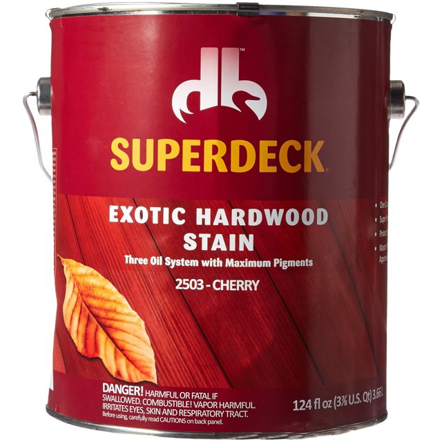 DUCKBACK Cherry Stain/Sealer, 4Gallons with Super Oil for