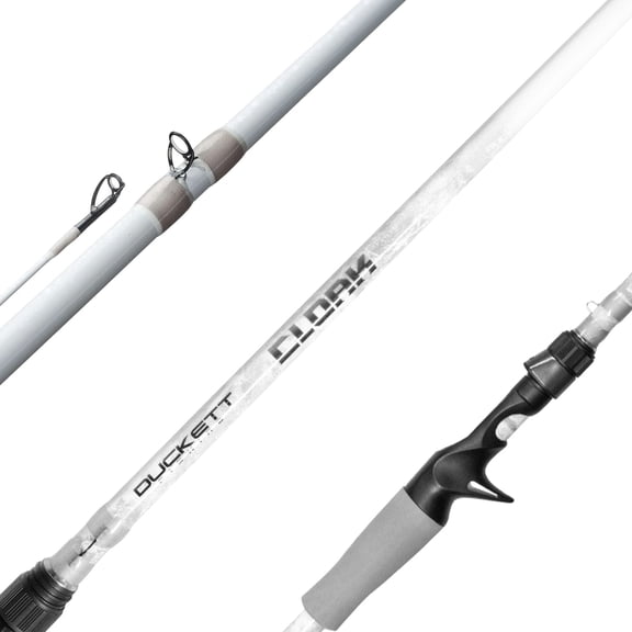 Duckett Fishing Cloak Casting and Spinning Fishing Rod's, GuntersVeil Camo Pattern