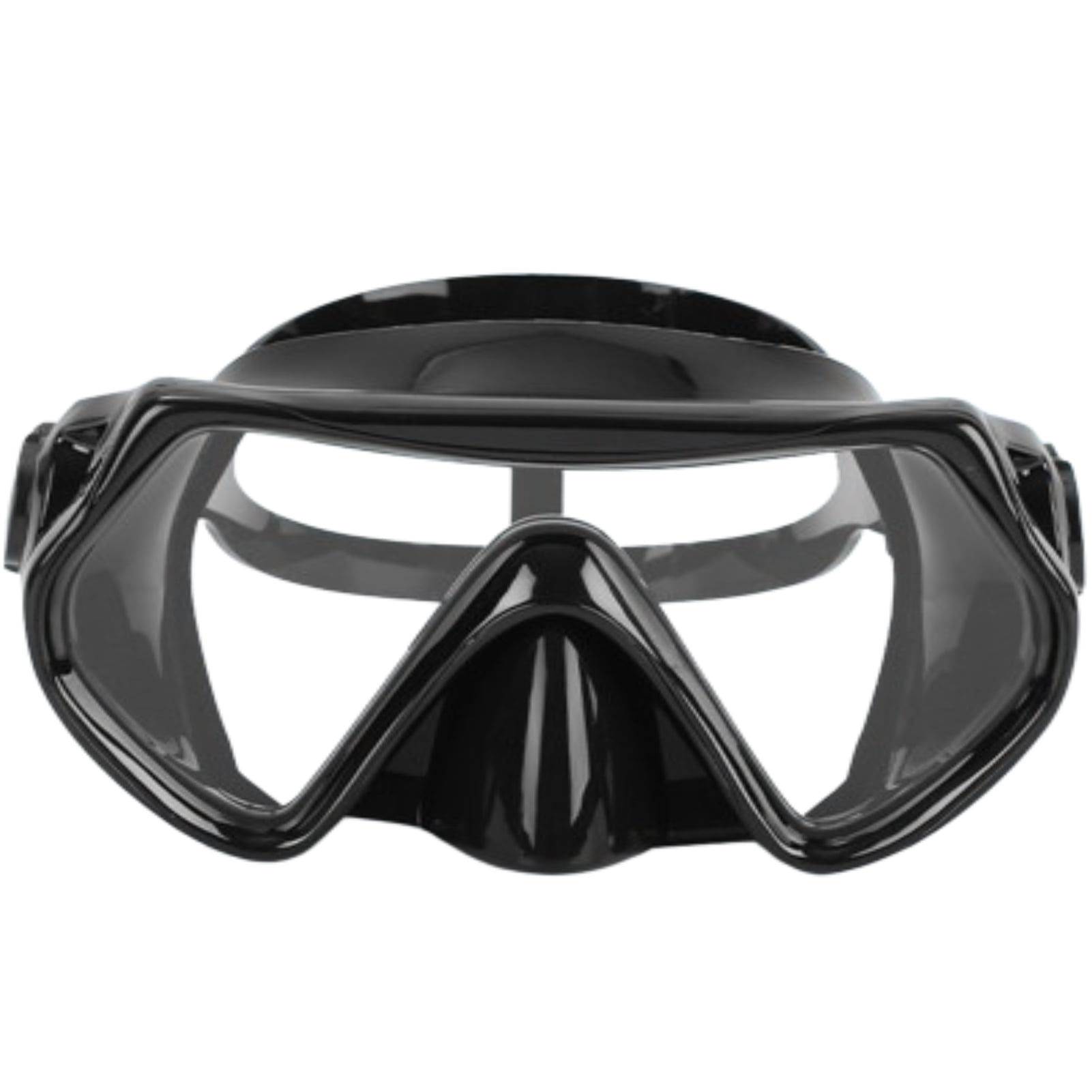 DUCLUS Diving Goggles, 180Wide View Snorkelling Mask, Diving Mask with Waterproof Tempered Glass Adjustable Strap