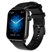 DUCLUS Wearable Activity Trackers Sport Smart Watch with Bluetooth Call Music Player Black