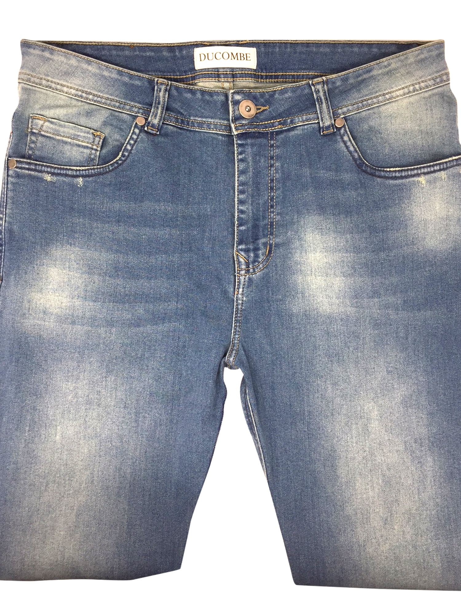 DUCOMBE 29 inches Inseam Jeans - A Classic 5 Pocket Straight Fit Jean ...