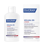DUCRAY KELUAL DS INTENSIVE ANTI-DANDRUFF SHAMPOO 100ML. Made in France