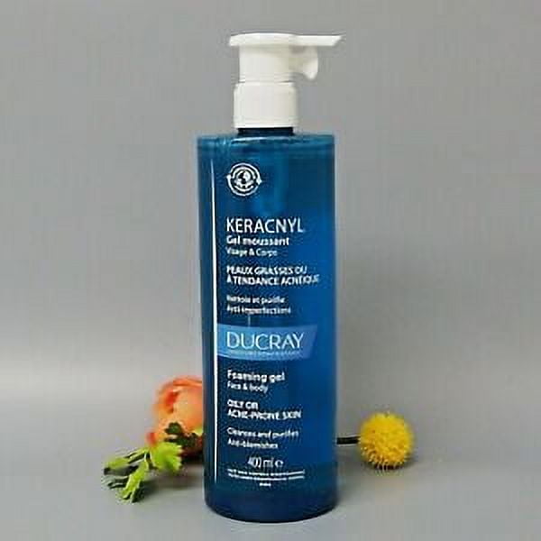 DUCRAY KERACNYL FOAMING GEL 400ml / 13.5oz (Face and body)