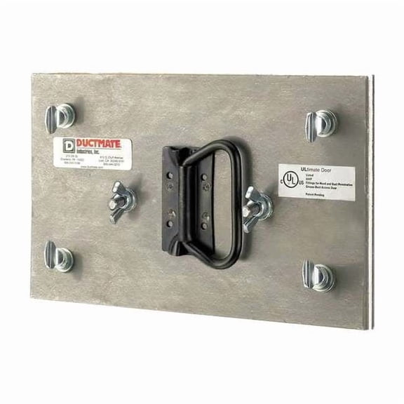 DUCTMATE GRD1010ULBI Access Door,12 In. H,12 In. W,Uncoated
