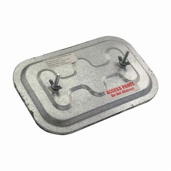 DUCTMATE GRD106F2GA Access Door,11 In. W,7 In. H,Steel