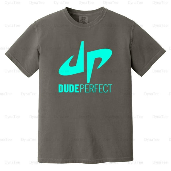 DUDE PERFECT Kids Top Boys Girls YouTuber Sports Comedy Trick Comfort Color T-Shirt Unisex, up to 4XL