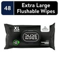thumbnail image 1 of DUDE Wipes Odor Destroyer XL Flushable Wet Wipes, Deodorizing with Clean Scent, 48 CT, 1 PK, 1 of 9