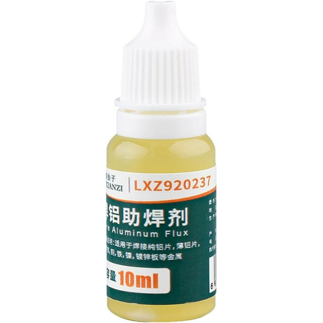 DUDOK Aluminum Flux, 10ml Aluminum Welding Flux, Rinse Solder Aluminum