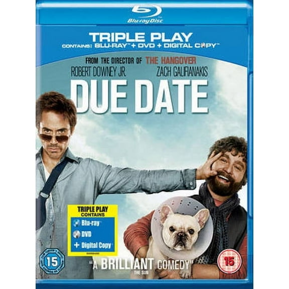 DUE DATE [BLU-RAY/DVD] [UK]