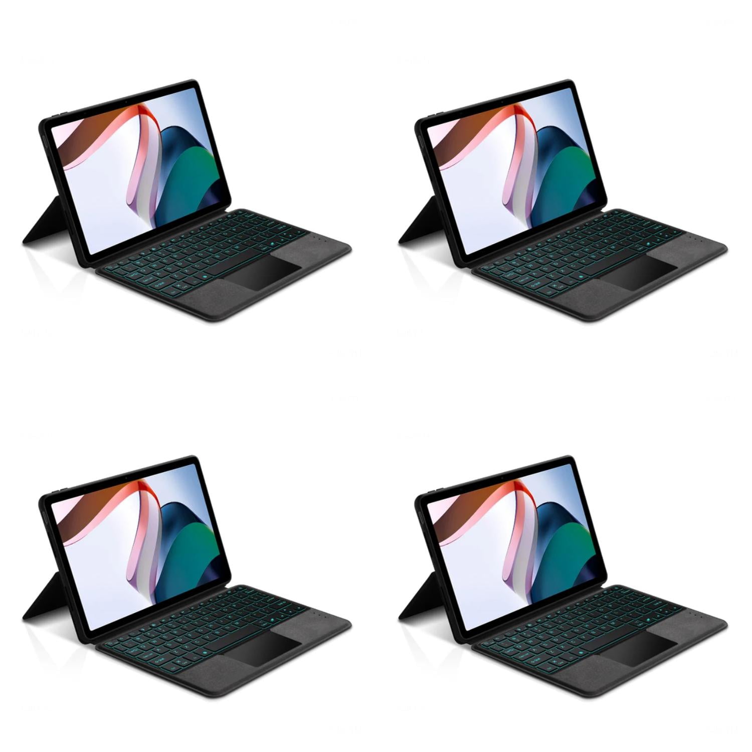DUFDERIA Stylish and Protective Backlit Keyboard Case for Pad 10.6 inch ...