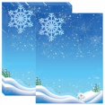 DUGUTUL Christmas Letterhead Stationery Paper 8.5 x 11 Perfect for