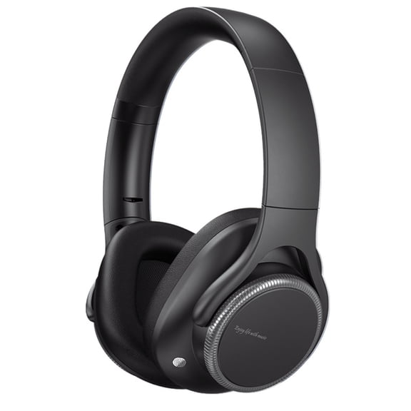 DUHKP MS-B15 Over-Ear Headphones, Bluetooth 6.0, -45dB ANC Noise Cancellation, Rotary Bass Tuning, 50 h Battery