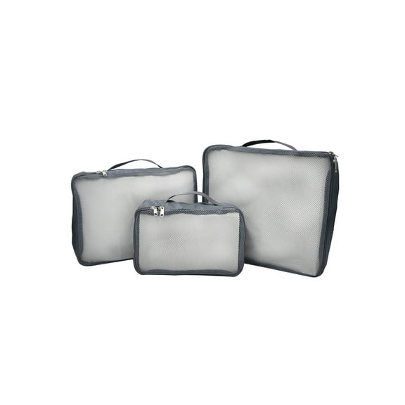 DUKAP 3 piece Travel Packing Organizers Black