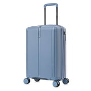 DUKAP AIRLEY 20 Lightweight Hardside Carry-On Luggage with Spinner Wheels, Handle and Trolley, Blue