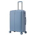 thumbnail image 1 of DUKAP AIRLEY 24" Lightweight Hardside Checked Luggage with Spinner Wheels, Handle and Trolley, Blue, 1 of 12