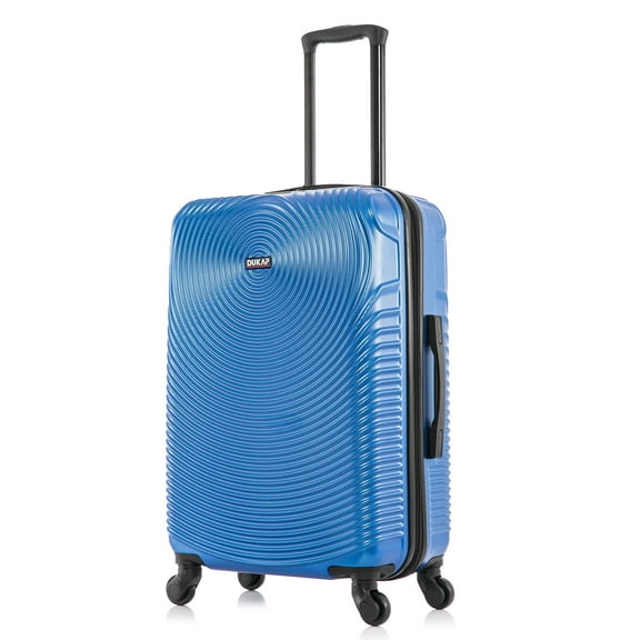 DUKAP Inception 24" Hardside Lightweight Luggage with Spinner Wheels, Handle and Trolley, Blue