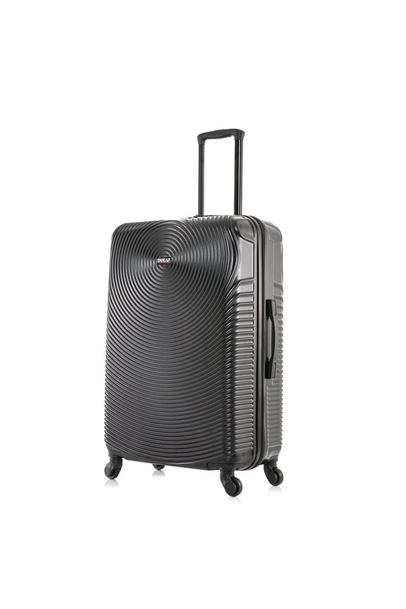 Inception 28" Hardside Lightweight Luggage with Spinner Wheels, Handle and Trolley, Black